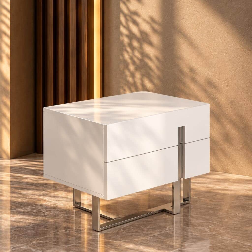 Mara Nightstand Set in urban home decor angle