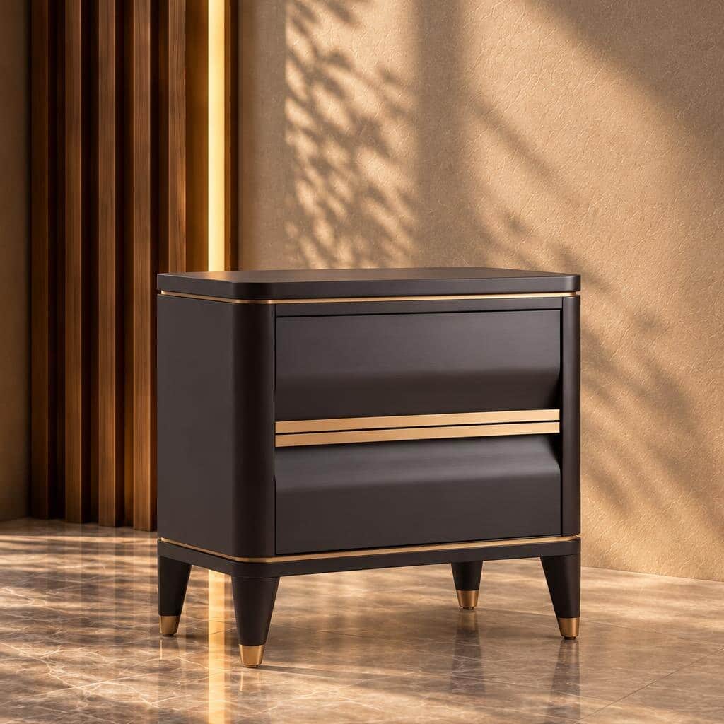 Sino Nightstand Set in smart practical bedside arrangement