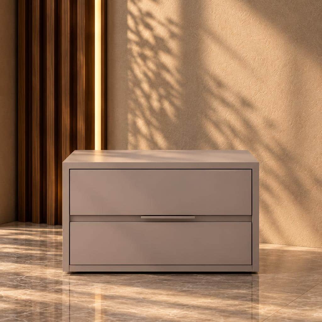 Crestano Nightstand Set in practical room styling