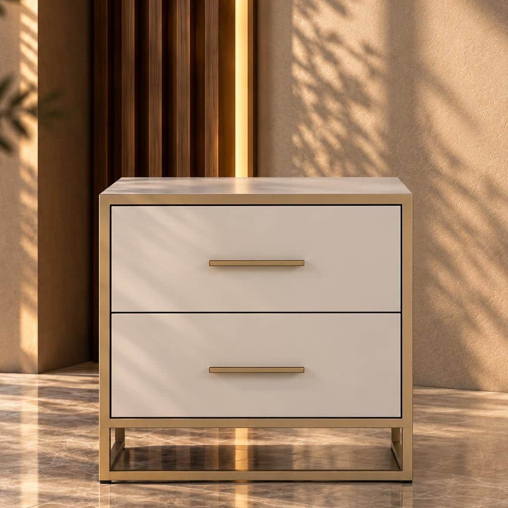 Zolvani Nightstand Set in classic premium room layout