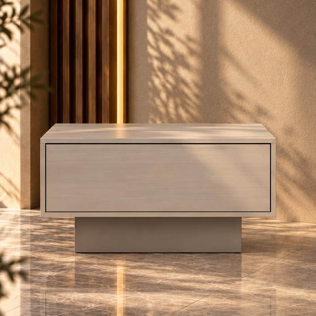 Torvello Nightstand Set in subtle bedroom corner