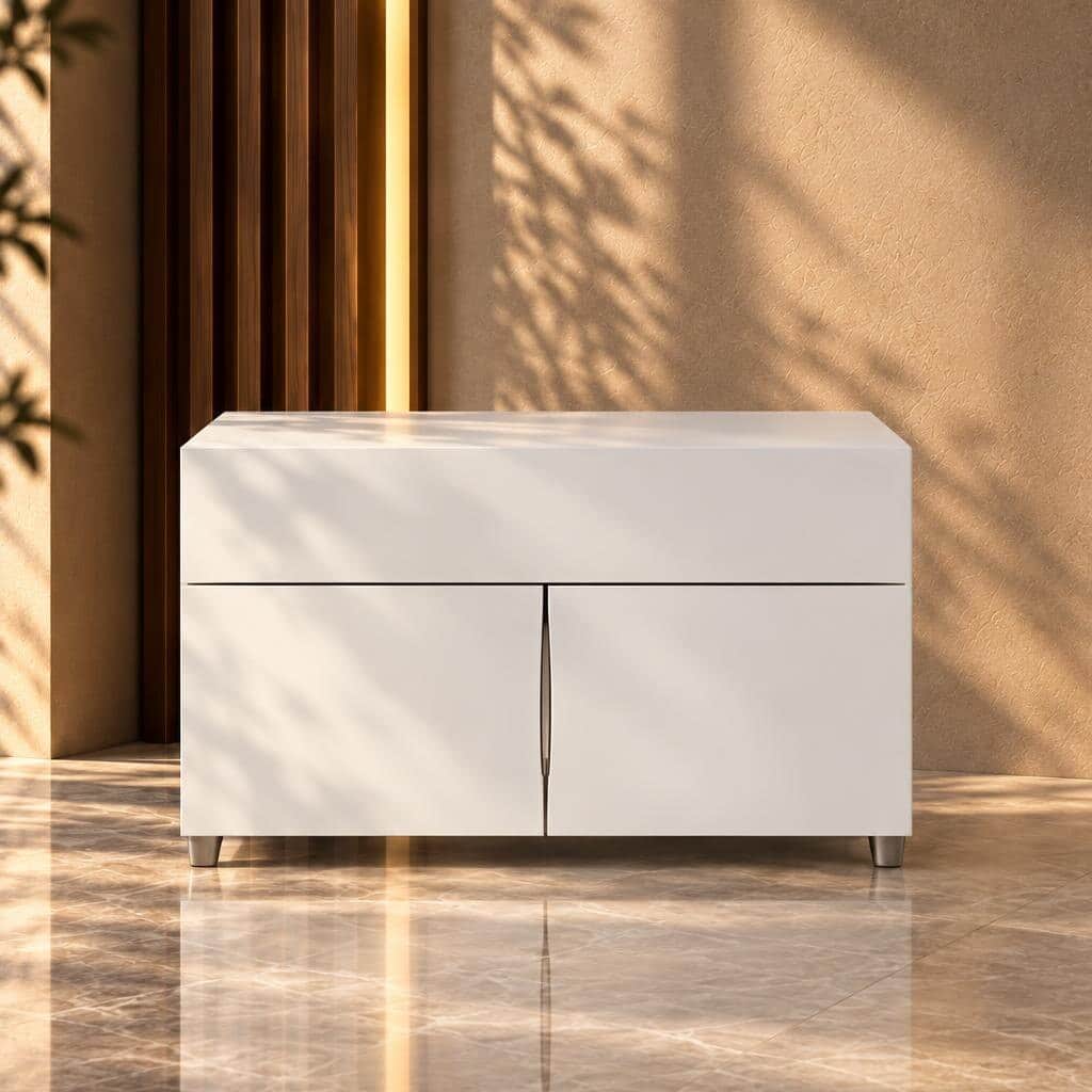Trevanto Nightstand Set in attractive bedroom corner