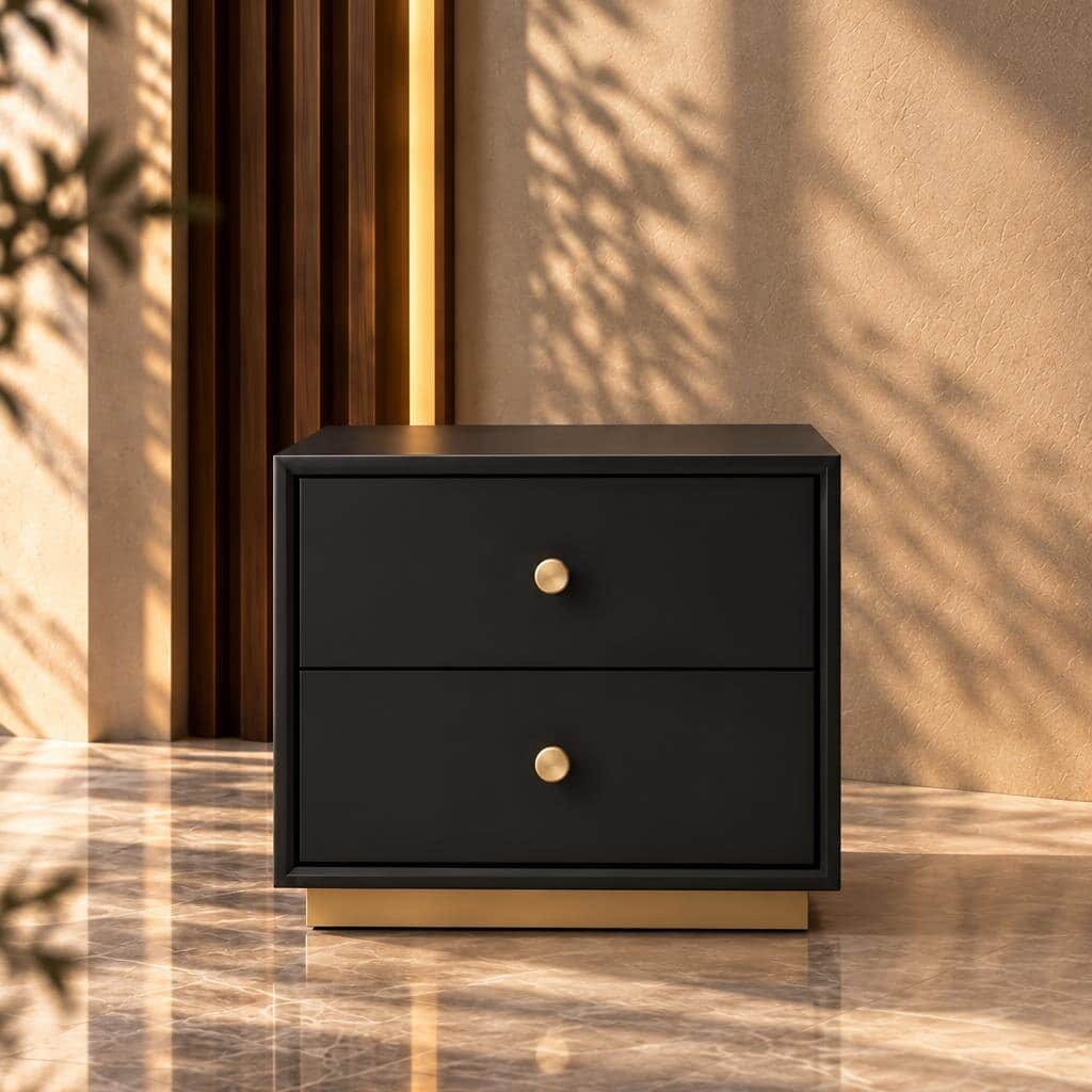 Nexo Nightstand Set in stylish daily use setup