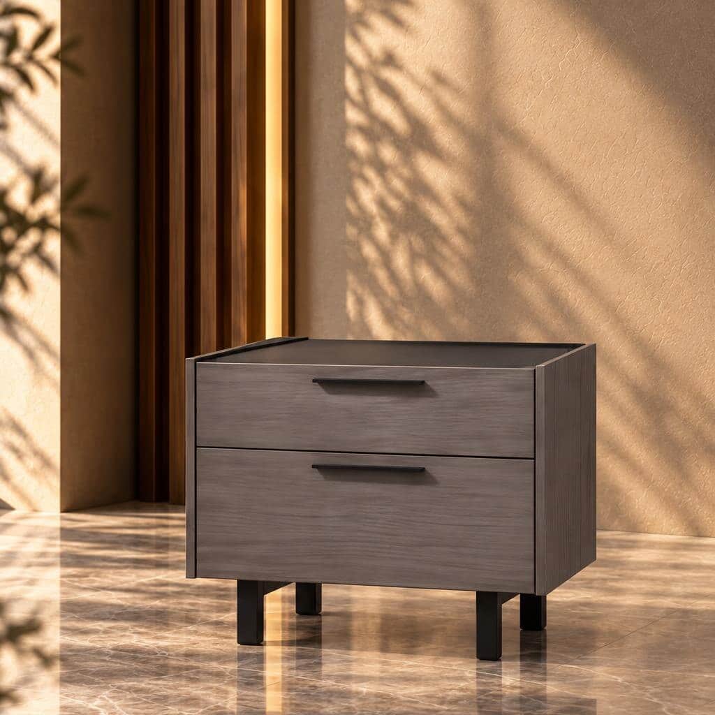 Calzora Nightstand Set in elegant modern room view