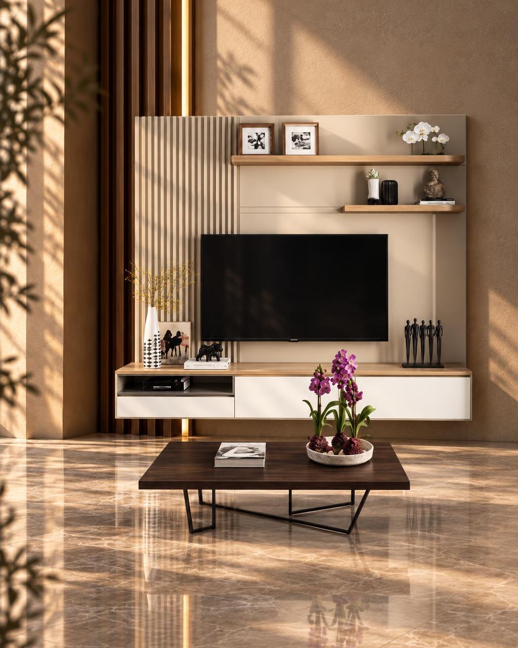 Soft TV Unit Set