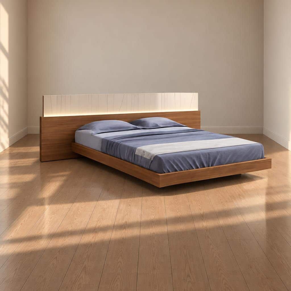 Bedroom set bed and wardrobe view - image 64398