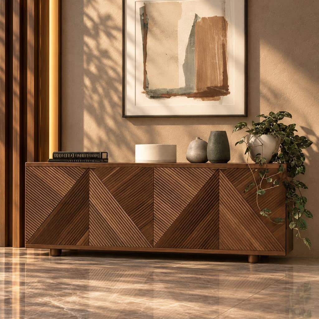 Rivi Buffet shown in a main display for dining room furniture