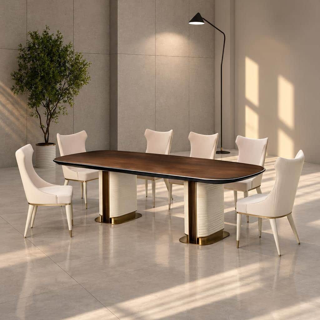 Dining Room Set texture view for elegant dining spaces Side