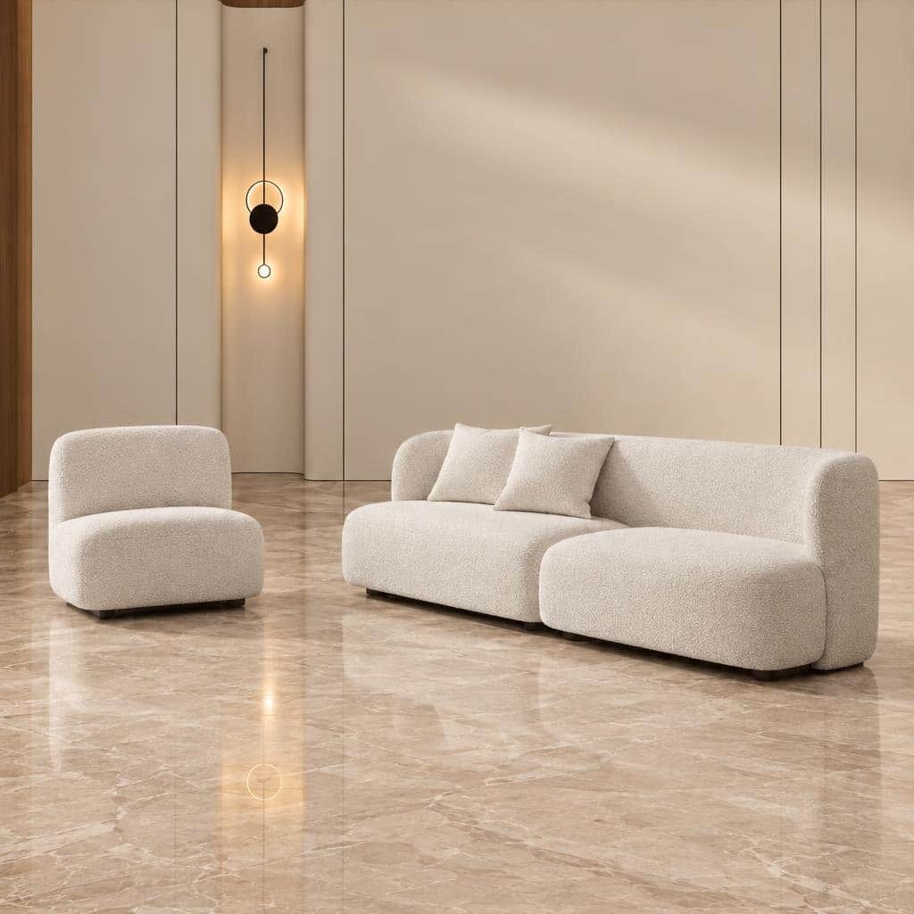 Avion Living Room Set profile view for complete home seating setup