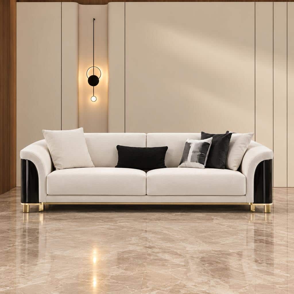 Verta Living Sofa clean product view for modern living room sofa furniture