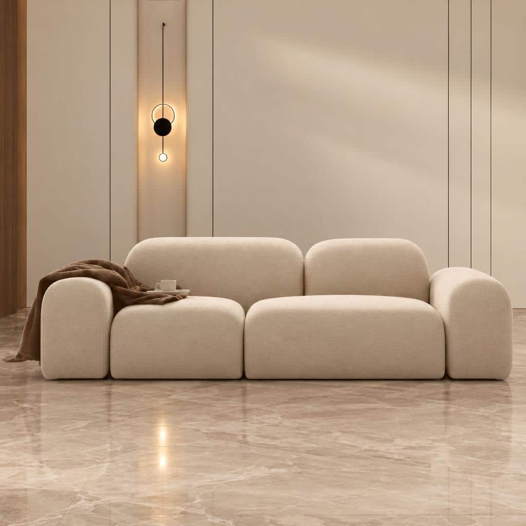 Sami Living Sofa front view for modern living room sofa furniture