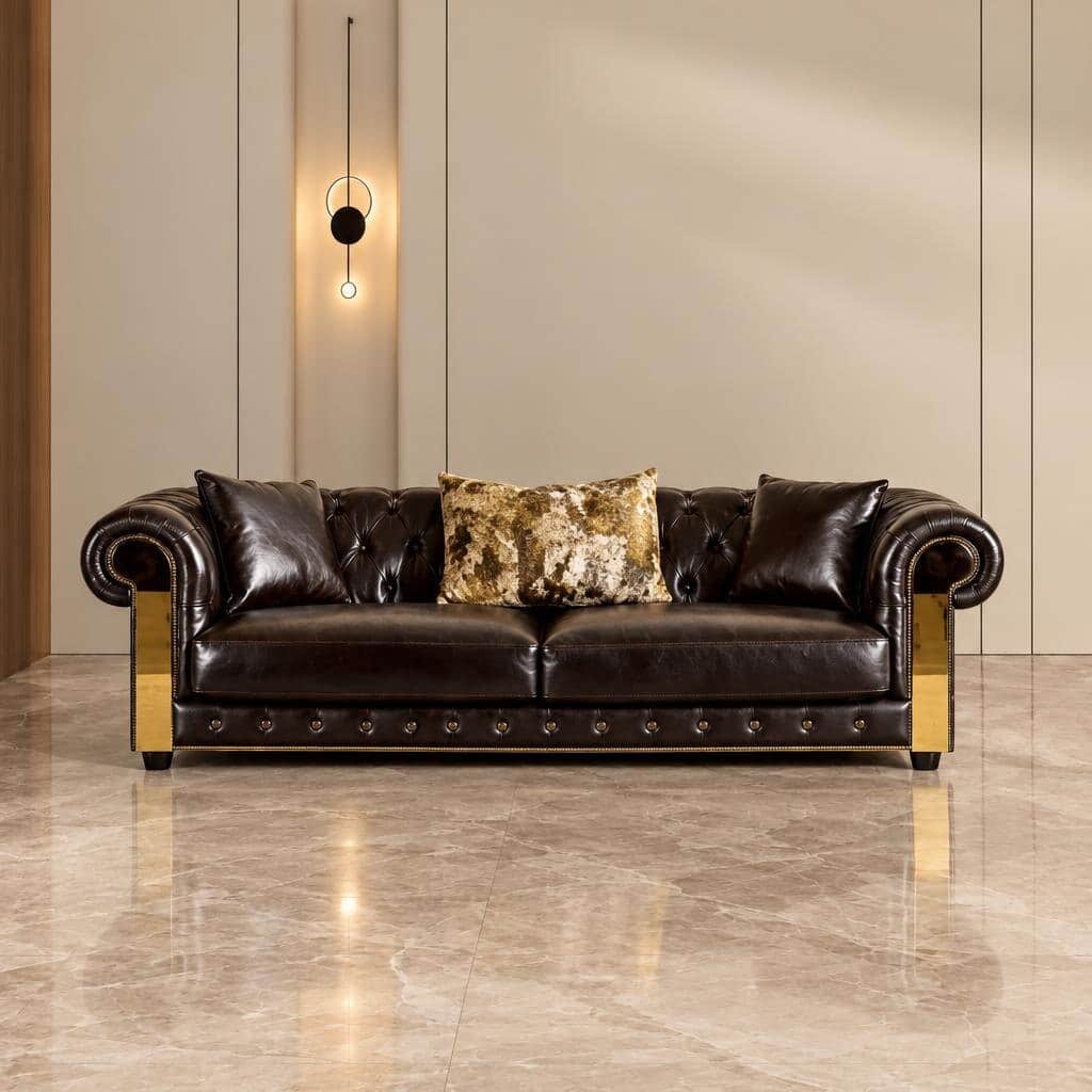 Vola Living Sofa front view for modern living room sofa furniture