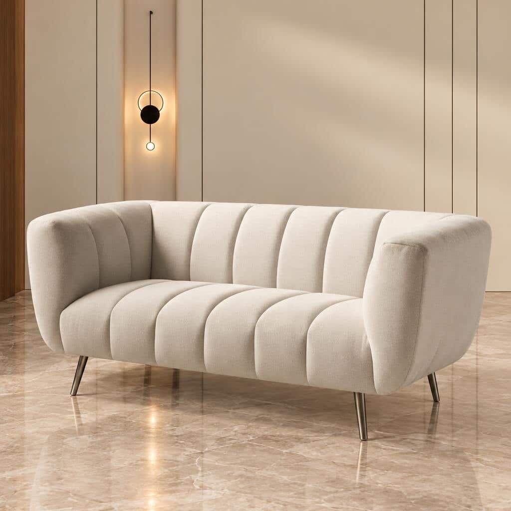 Fleyt Living Sofa detail view for modern living room sofa furniture