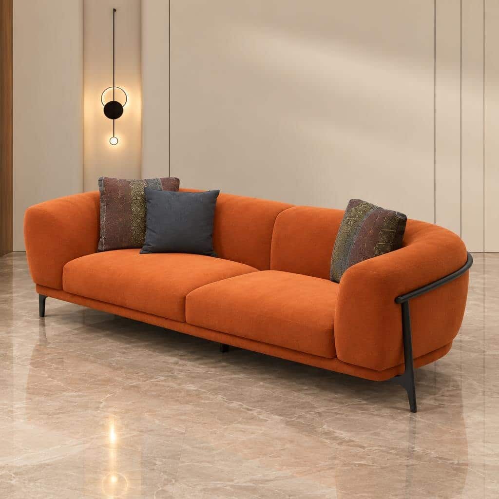 Earo Living Sofa front view for modern living room sofa furniture