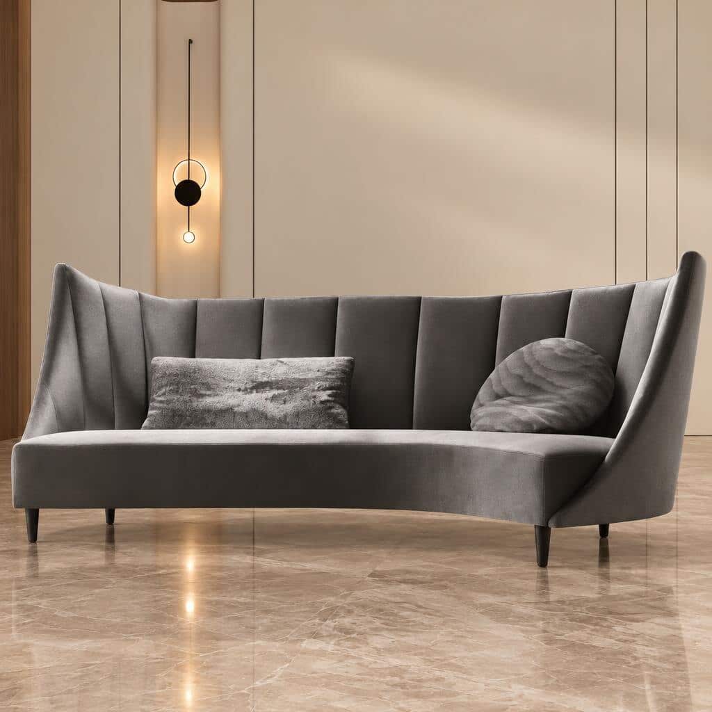 Navo Living Sofa front view for modern living room sofa furniture