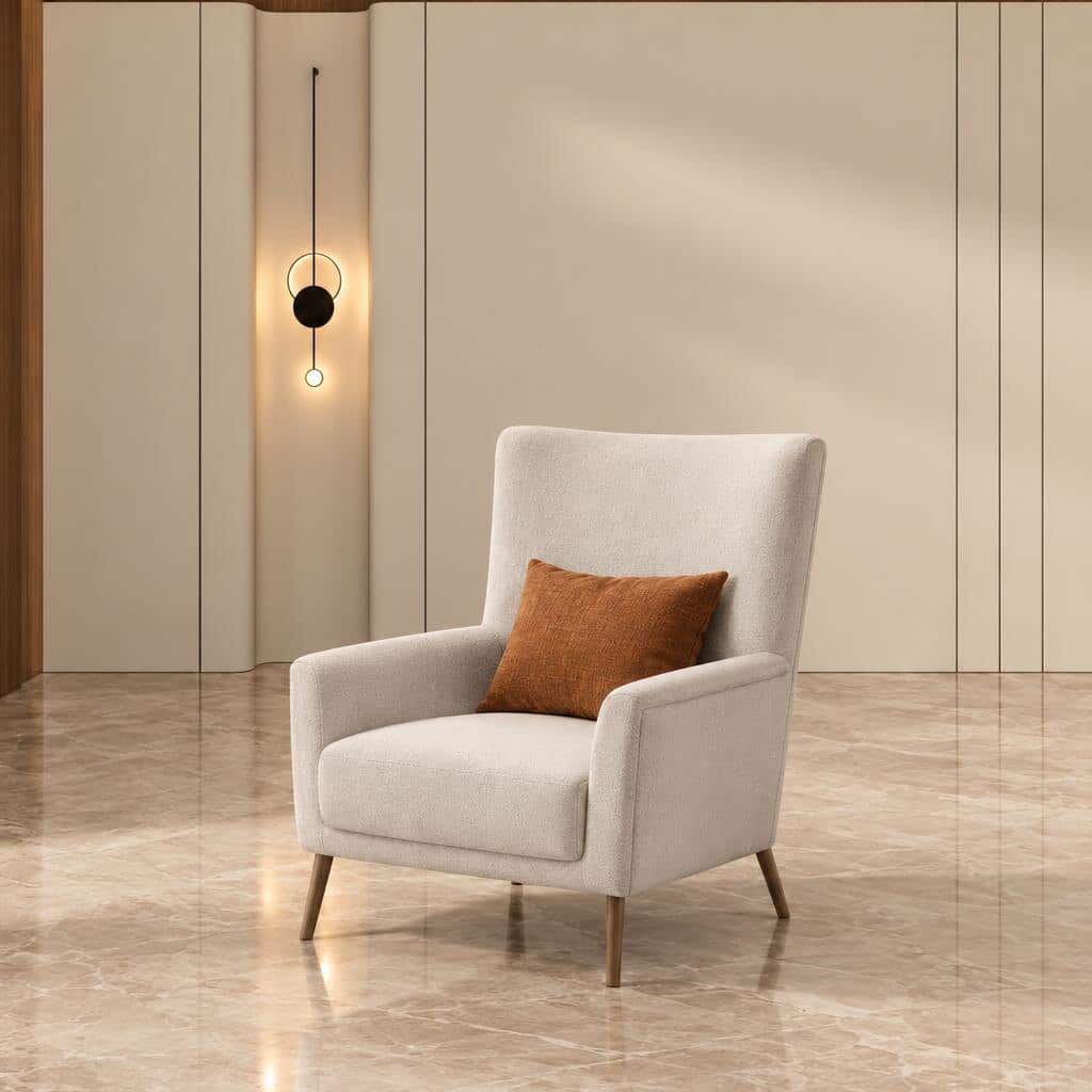 Aven Living Chair front view for refined home seating