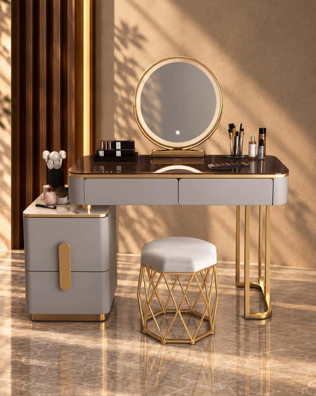 Pira Dresser Set