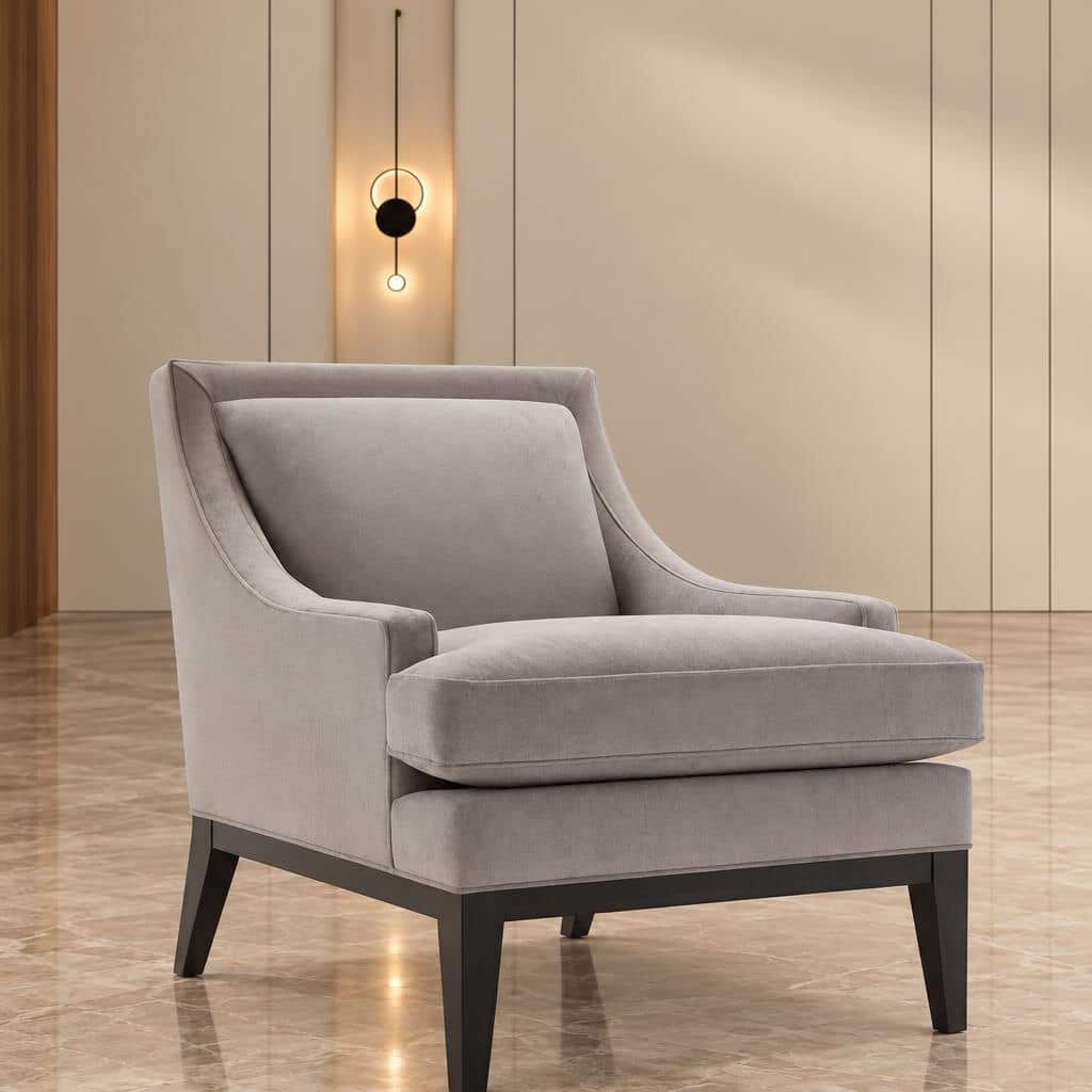 Bryto Living Chair side profile for stylish home interiors