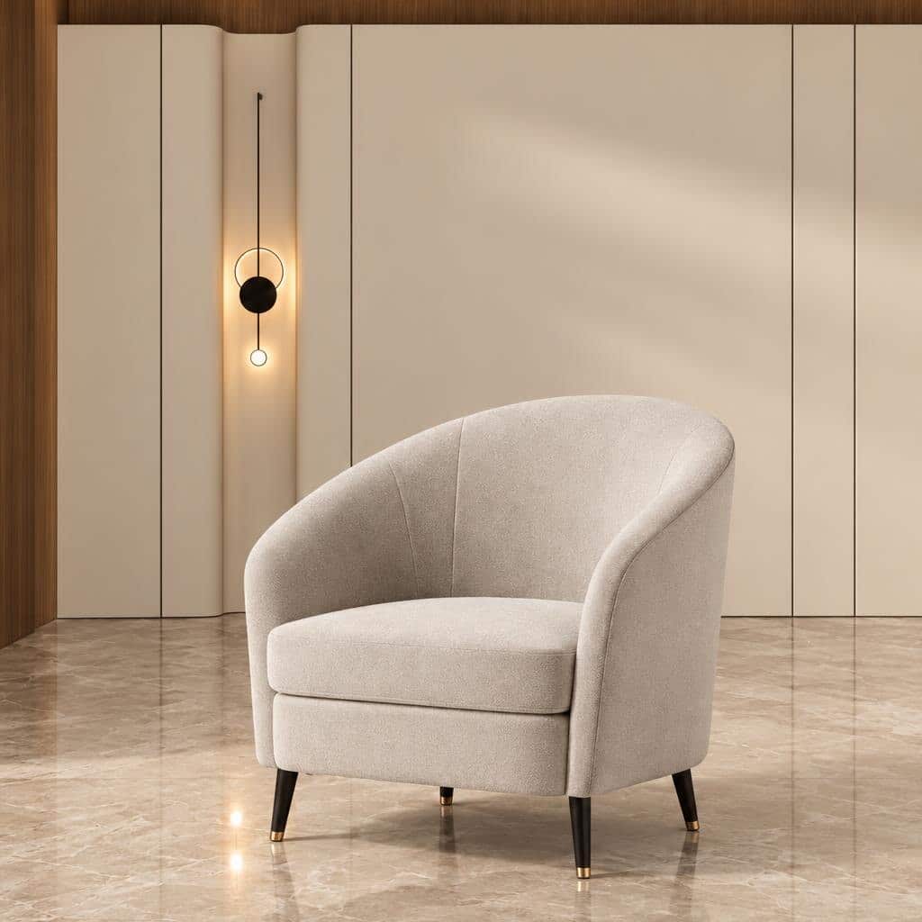 Oavo Living Chair front view for stylish home interiors