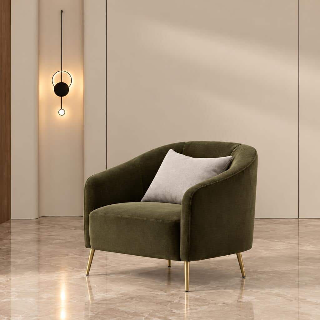 Reko Living Chair front view for comfortable lounge furniture