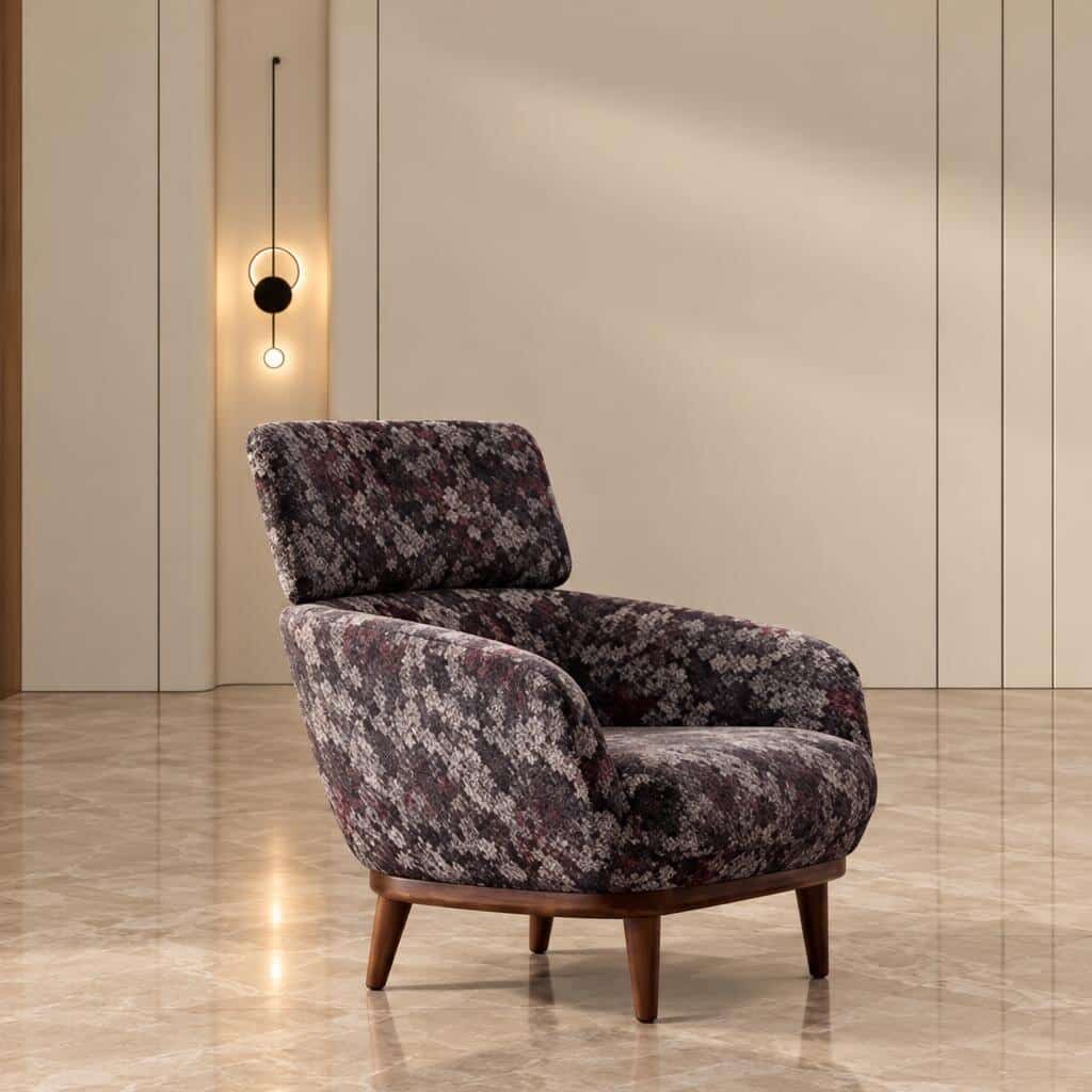 Arvo Living Chair front view for stylish home interiors