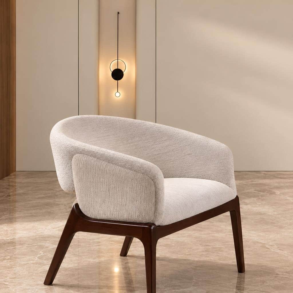 Vynex Living Chair angled view for polished furniture displays