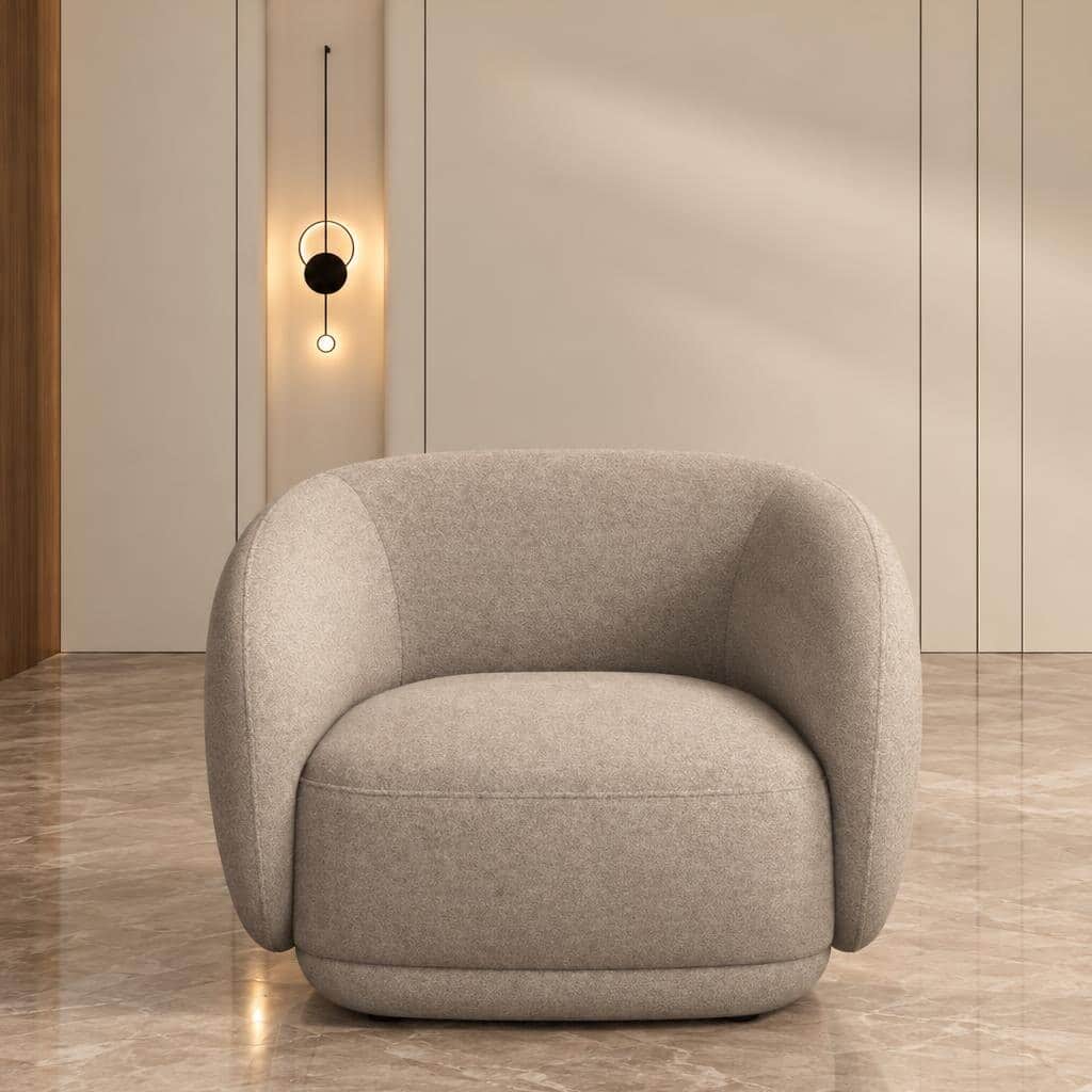 Rhea Living Chair angled view for comfortable lounge furniture