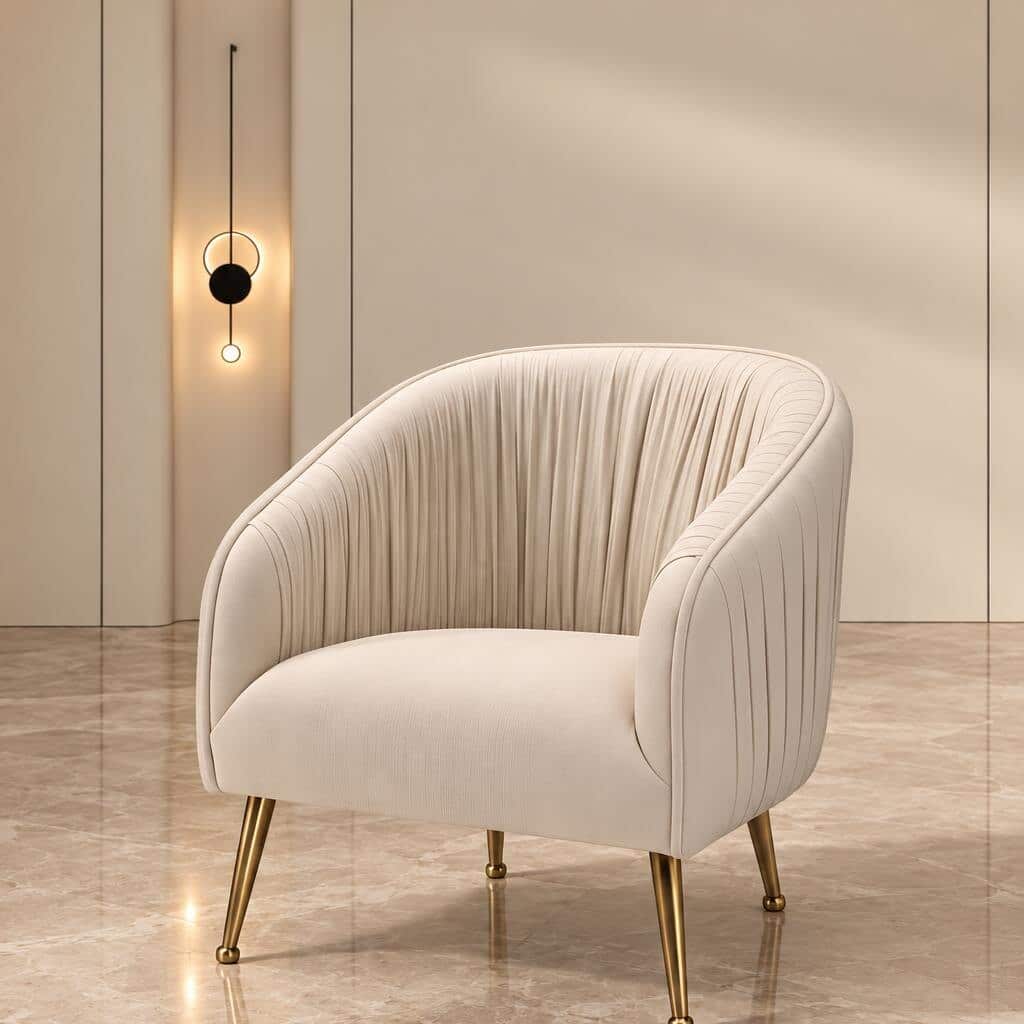 Humas Living Chair side profile for contemporary living spaces