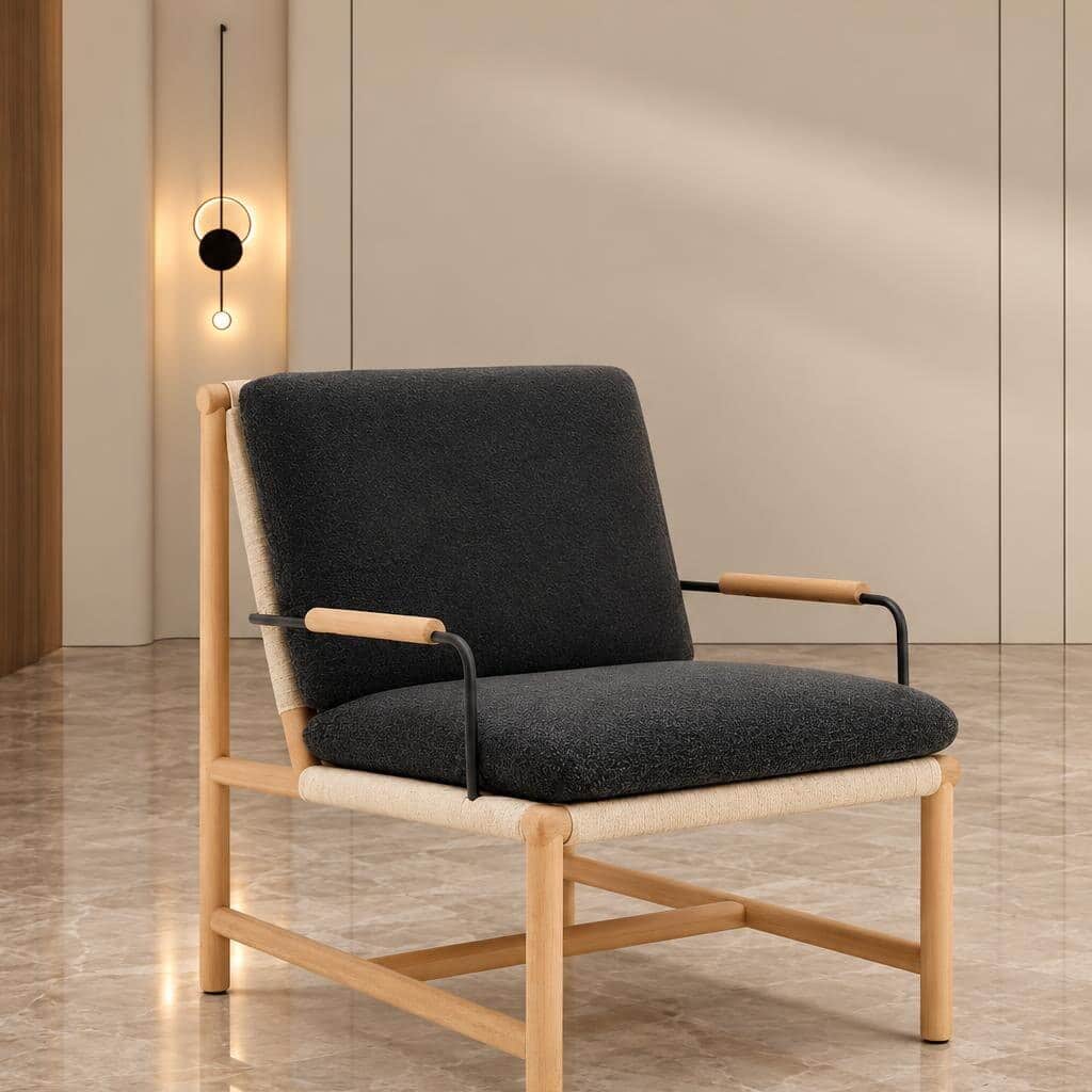 Krevo Living Chair angled view for polished furniture displays