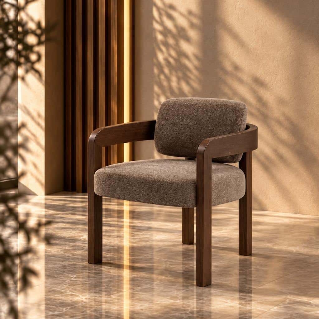 Eron Dining Chair front view for dining room furniture