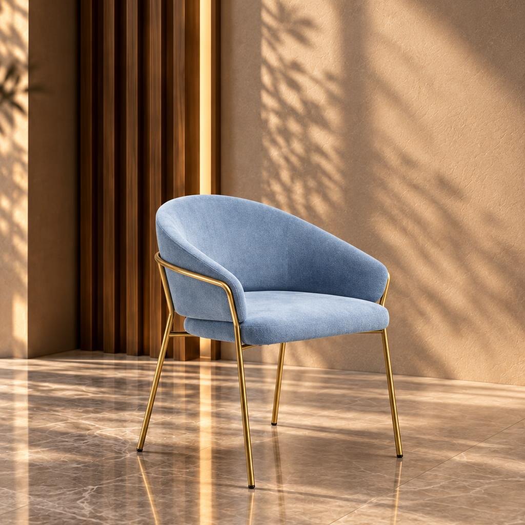 Kera Dining Chair front view for dining room furniture
