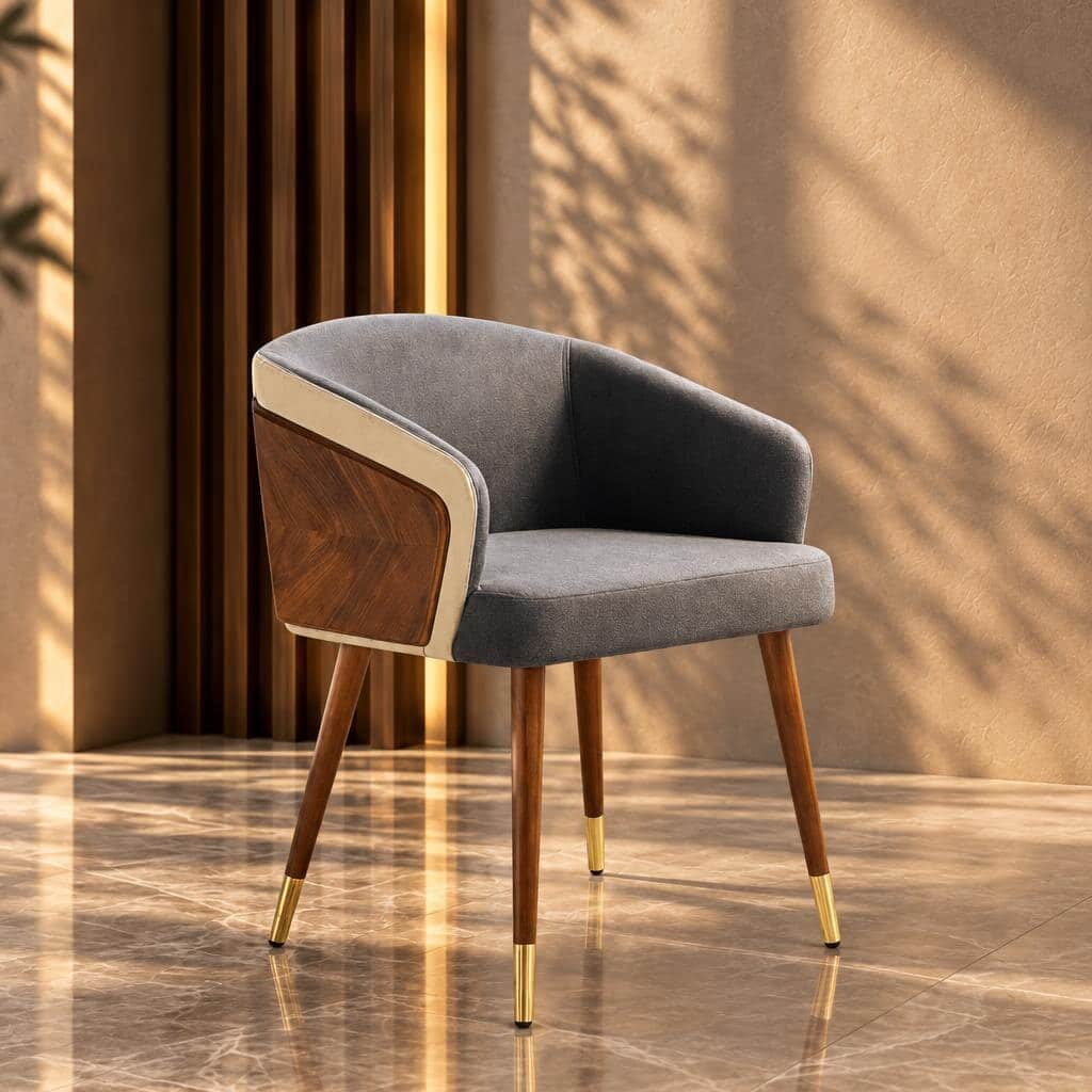 Zeno Dining Chair side view for dining room furniture