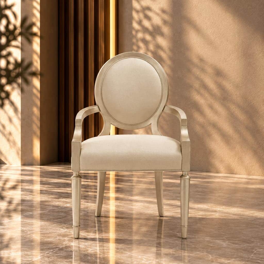 Veya Dining Chair side view for dining room furniture