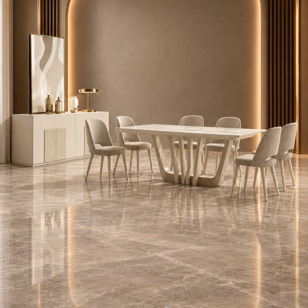 Arvia Dining Room Set main view for elegant dining spaces