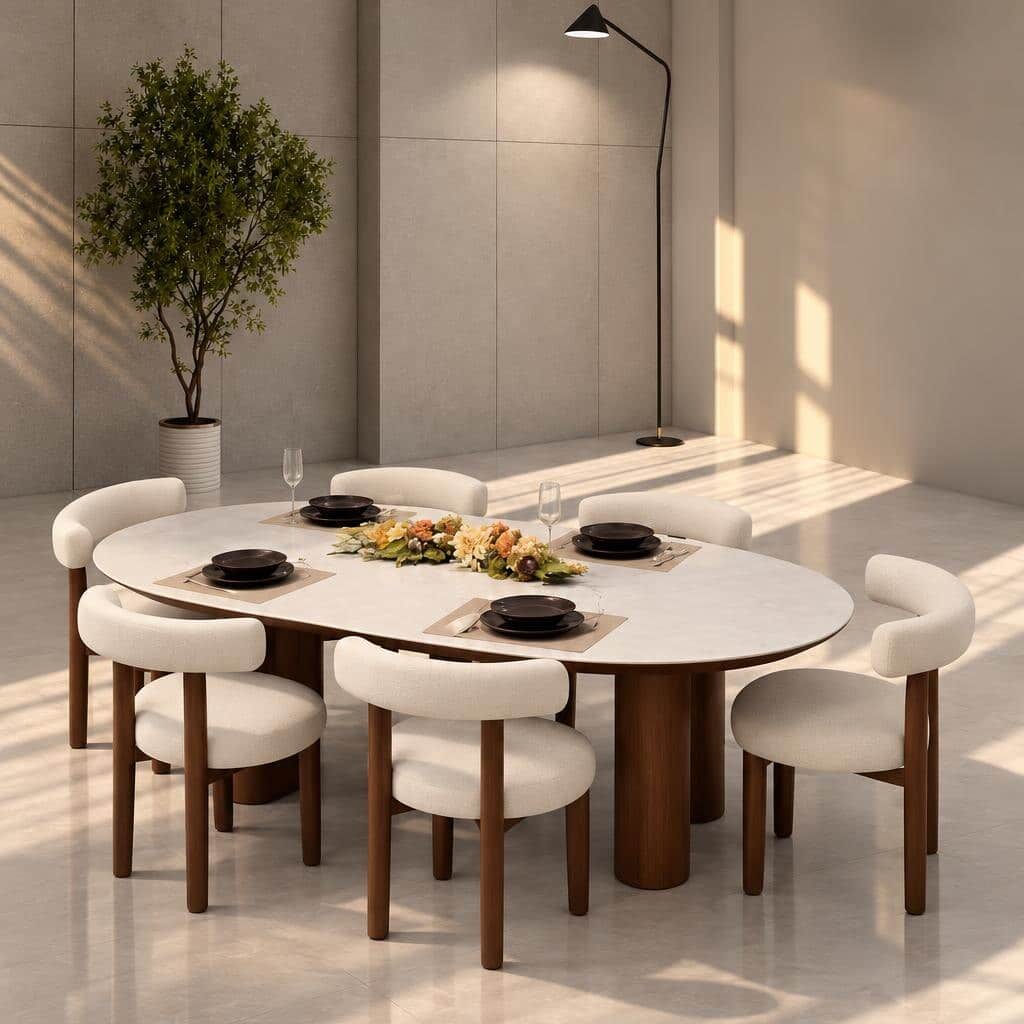 Dining Room Set wideview view for elegant dining spaces Angle