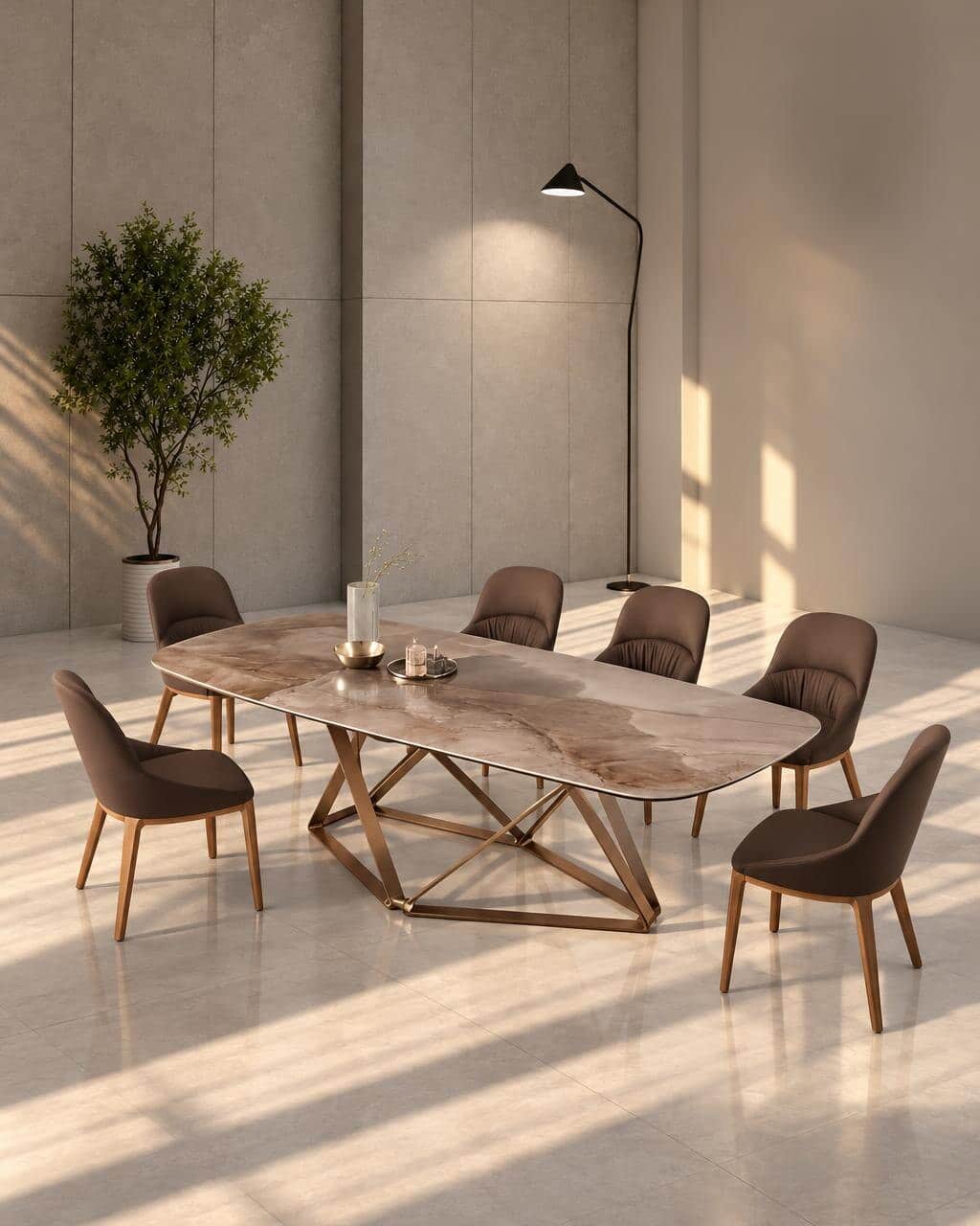 Seno Dining Table and Chairs