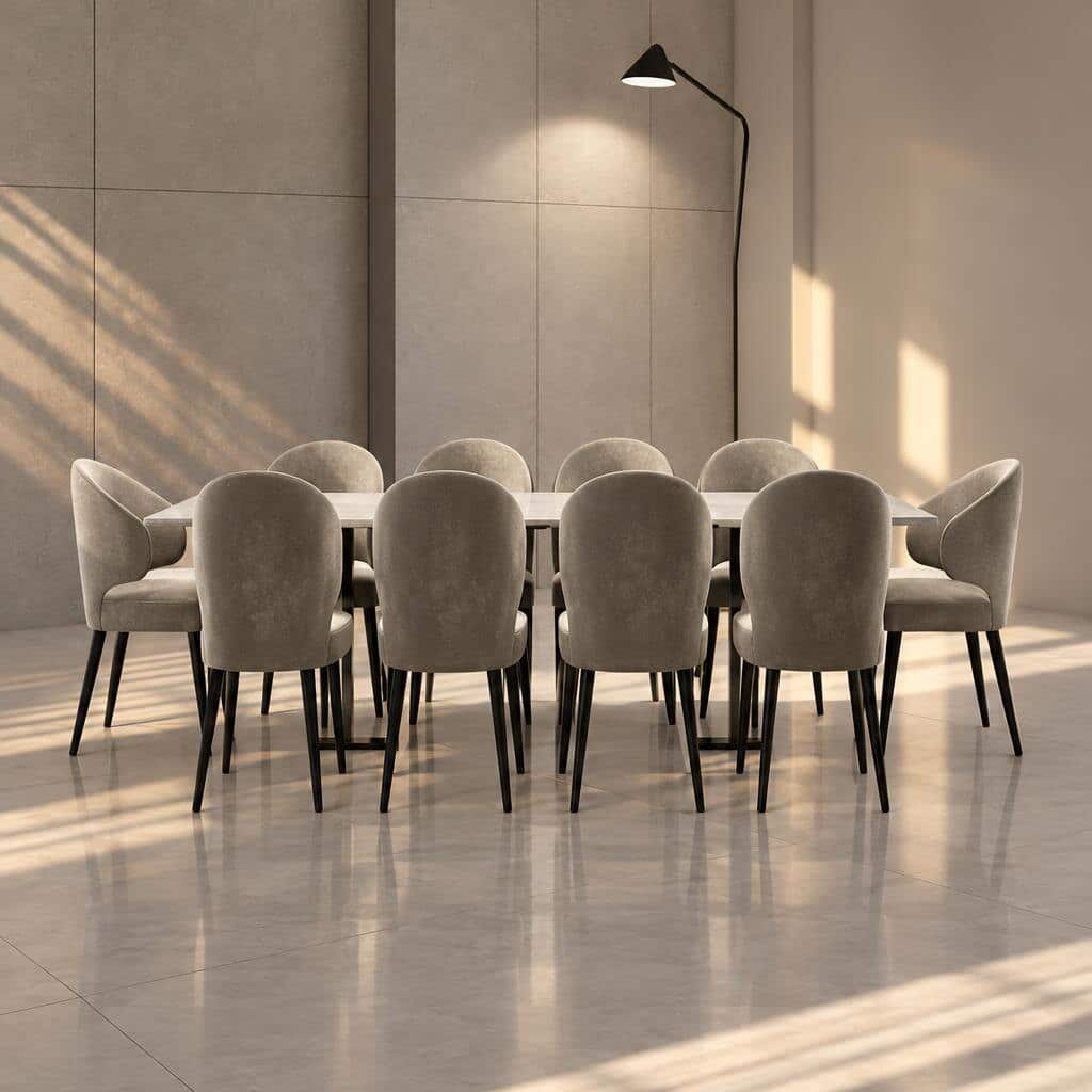 Glixy Dining Table and Chairs