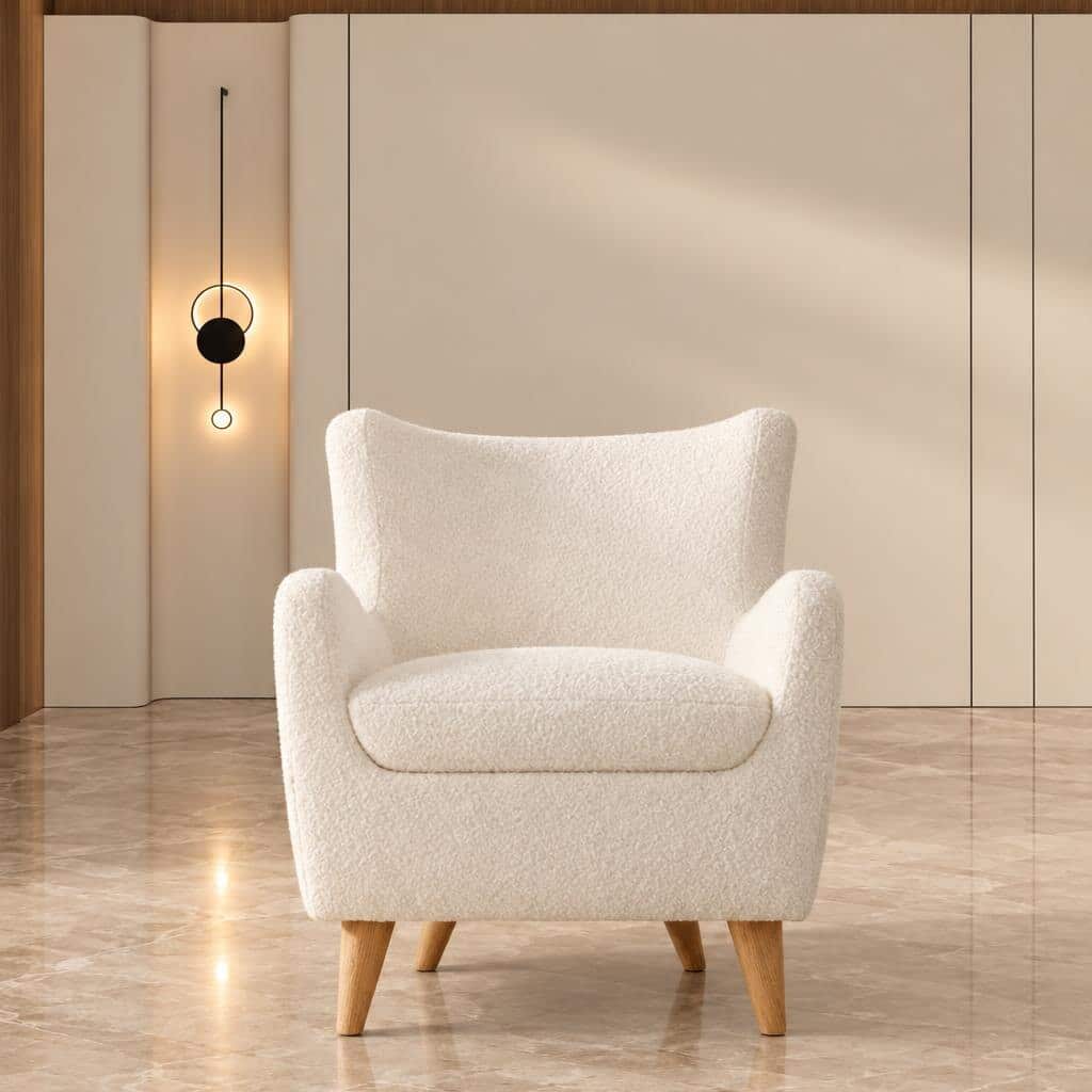 Zara Living Chair detail view for practical home seating