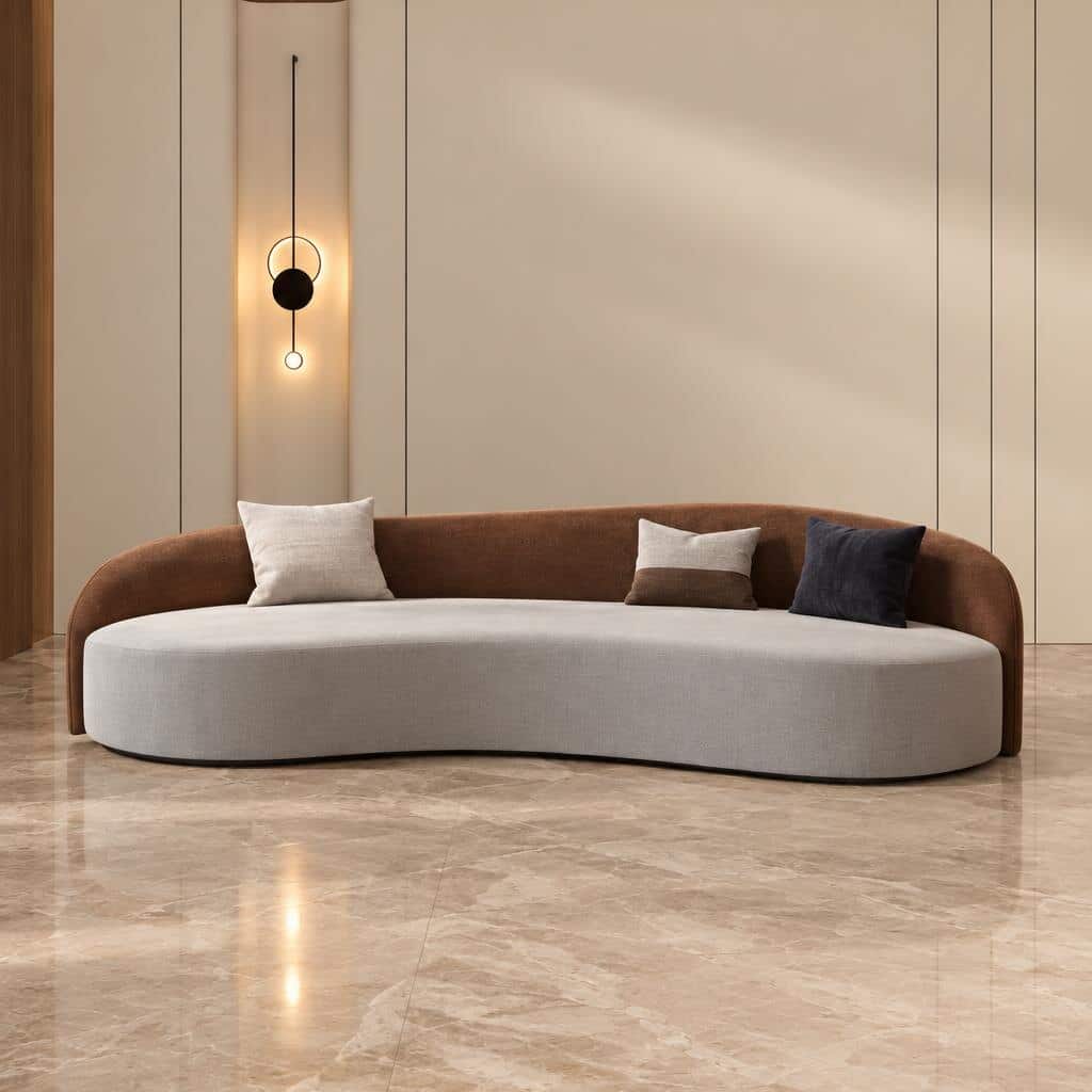 Trega Living Sofa lifestyle view for modern living room sofa furniture