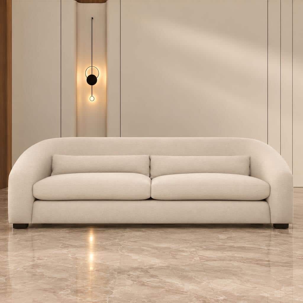 Rivo Living Sofa front view for modern living room sofa furniture