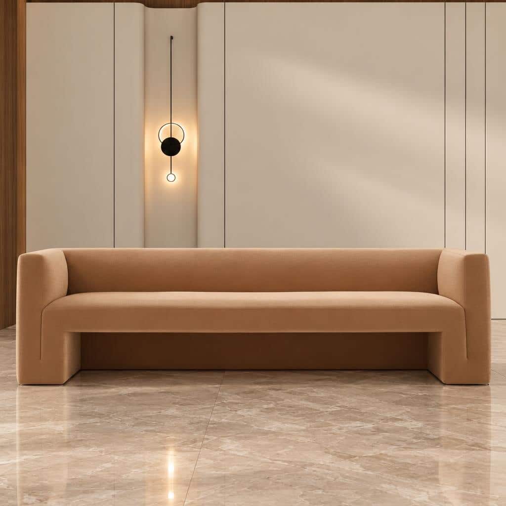 Eron Living Sofa front view for modern living room sofa furniture