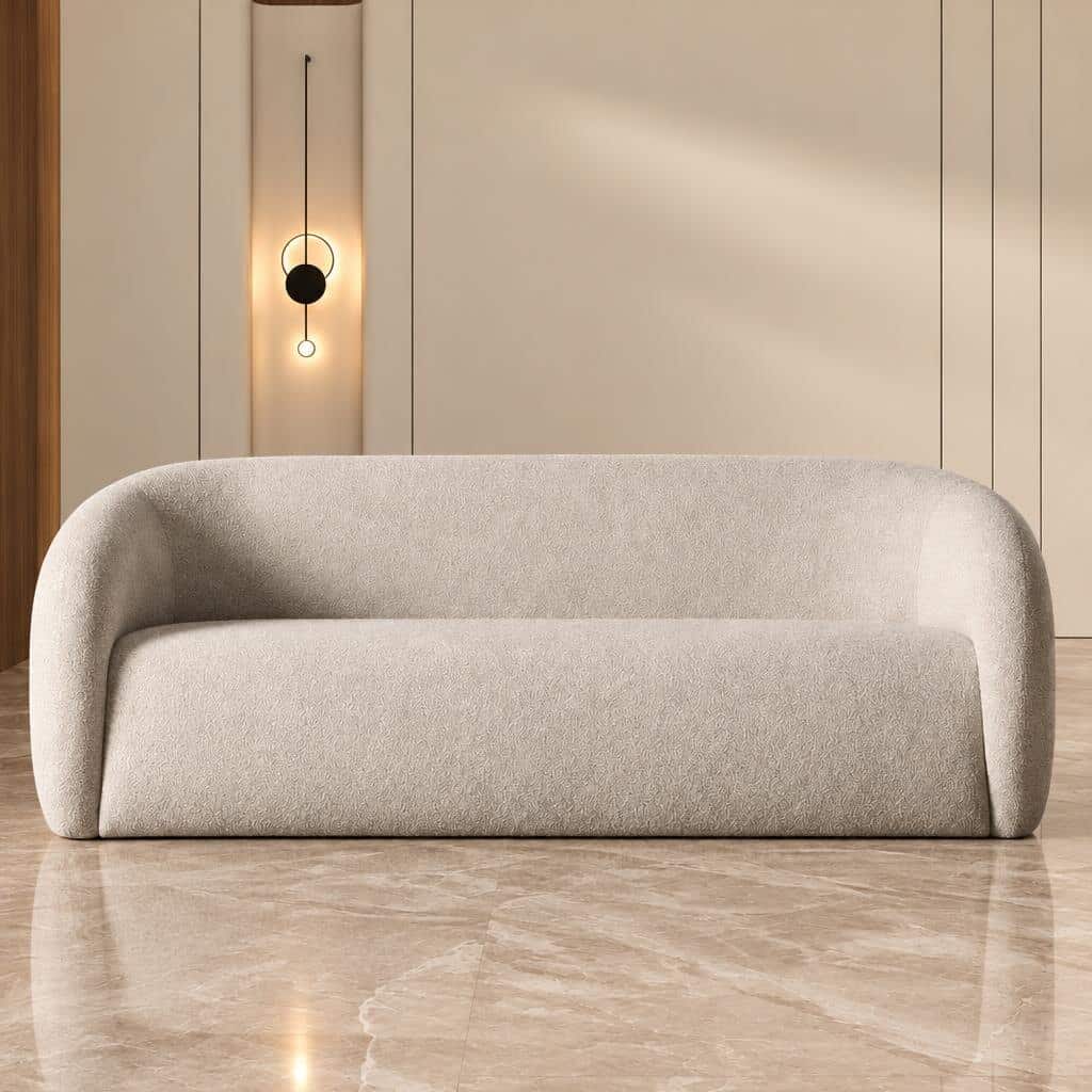 Arkon Living Sofa front view for modern living room sofa furniture