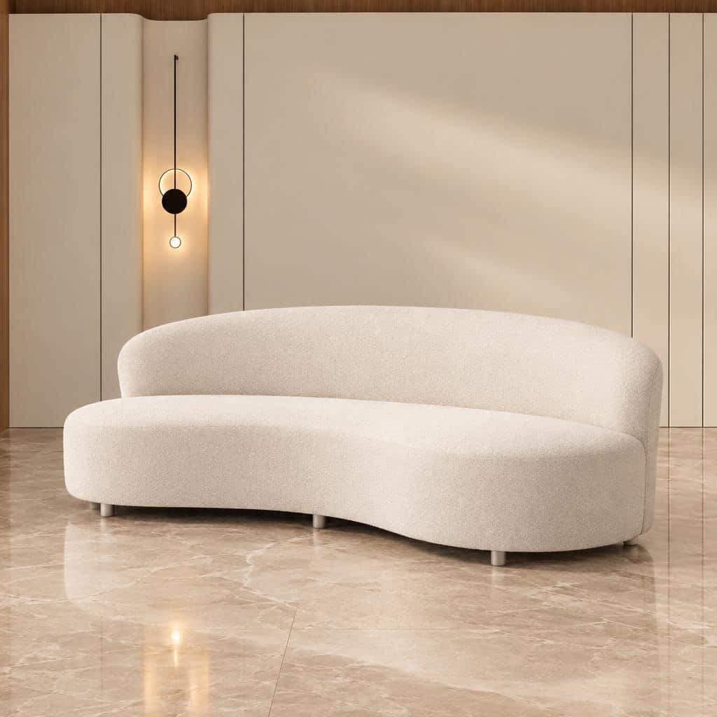Oavo Living Sofa front view for modern living room sofa furniture
