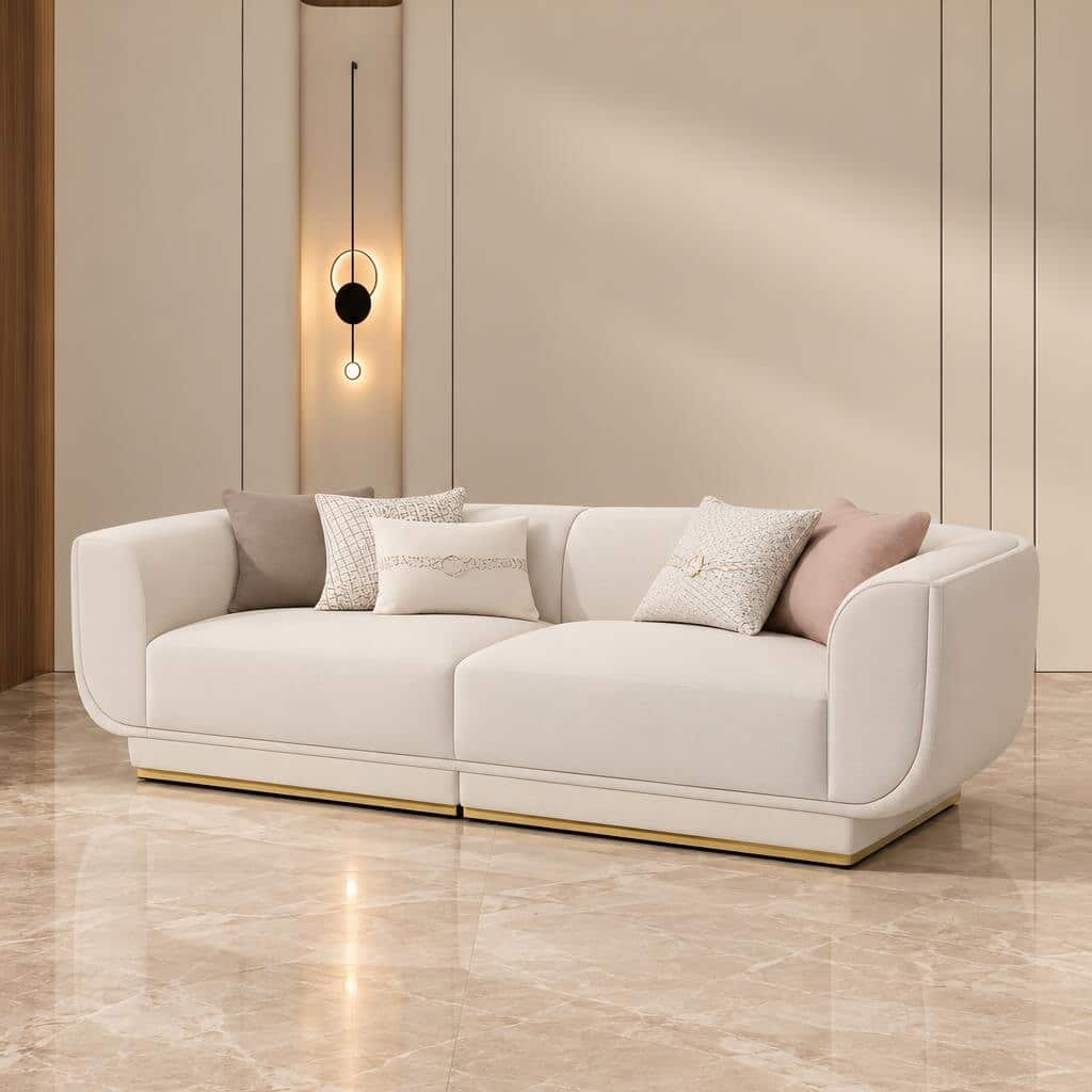 Clova Living Sofa seating view for family living room decor