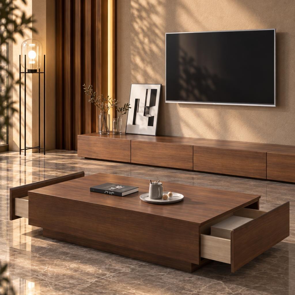 Clay TV Unit Set