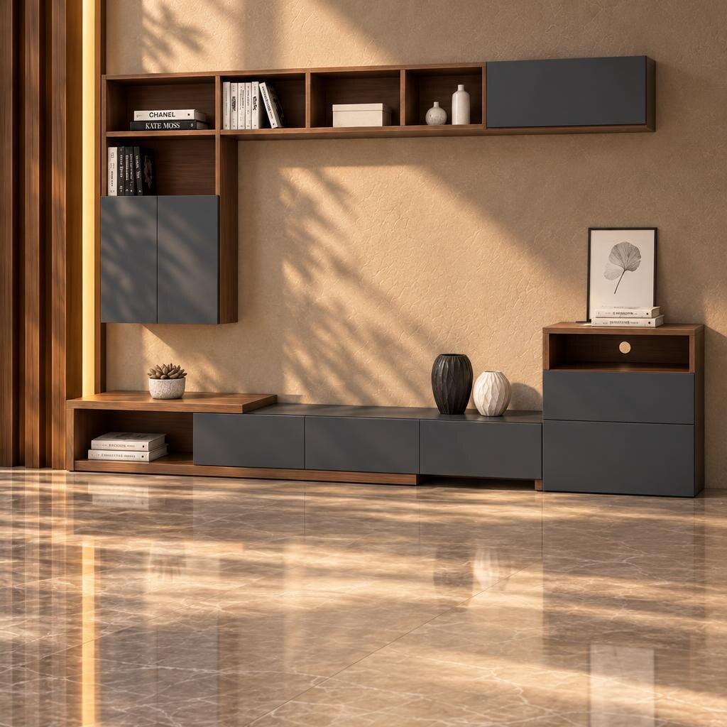 TV Unit styles Egypt Coal TV Unit Set
