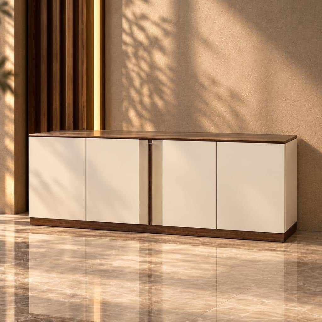 Kixo Buffet in a main display for coordinated dining room decor